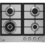 Газовая варочная панель Beko HIDW64225SX, независимая, нержавеющая сталь
