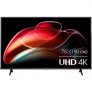 75″ Телевизор Hisense 75A6K, DLED, 4K Ultra HD, черный, СМАРТ ТВ, Vidaa
