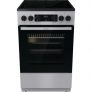 Электрическая плита Gorenje GEC5C41SG, стеклокерамика, без крышки, серый