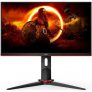 23.8″ Монитор AOC Value Line Q24G2A, 2560×1440, IPS, 165Гц, 1хHDMI, 1хDP, черный/красный