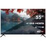 55″ Телевизор HAIER Smart TV M1, 4K Ultra HD, черный, СМАРТ ТВ, Android TV