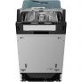 Встраиваемая посудомоечная машина HAIER HDWE9-191RU, узкая, ширина 44.8см, полновстраиваемая, загрузка 9 комплектов