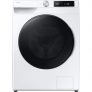 Стиральная машина Samsung WD11DG6B85BELP, с фронтальной загрузкой, с паром, 11кг, 1400об/мин, с сушкой, инверторная, с английской панелью управления