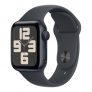 Apple Watch SE (2024), 40 мм корпус из алюминия цвета «Midnight», ремешок Sport Band размера M/L цвета «Midnight»